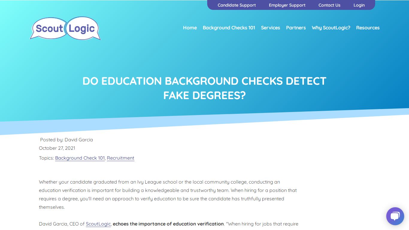 Do Education Background Checks Detect Fake Degrees? - ScoutLogic Screening